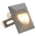 LED-buitenwandlampen 6 st 2 W vierkant zilverkleurig