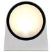 Buitenwandlampen 2 st 11 W rond wit