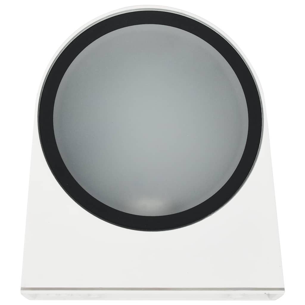 Buitenwandlampen 2 st 11 W rond wit