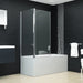 Douche klapwand 120x68x130 cm ESG