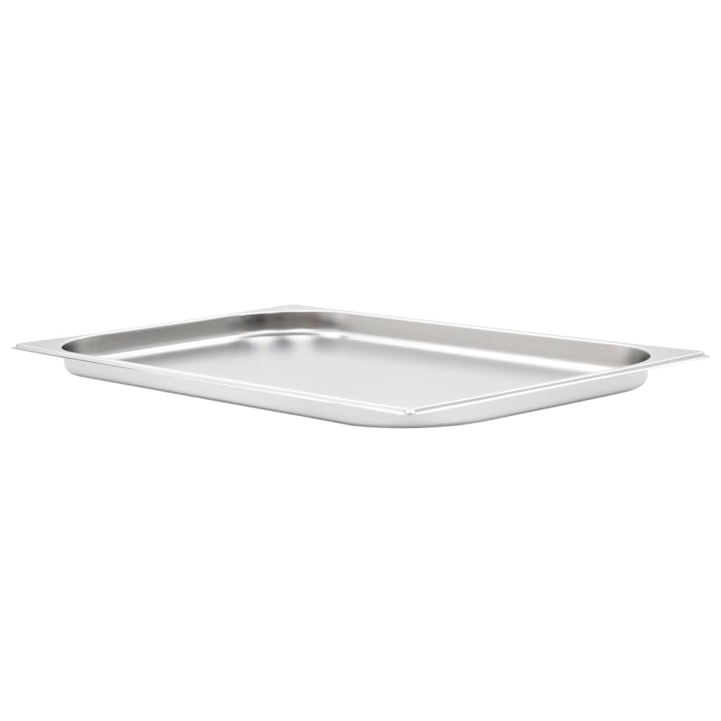 Gastronormbakken 4 st GN 1/1 20 mm roestvrij staal