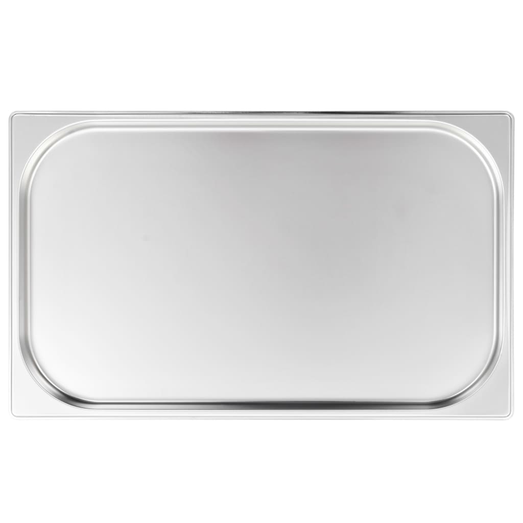 Gastronormbakken 4 st GN 1/1 20 mm roestvrij staal
