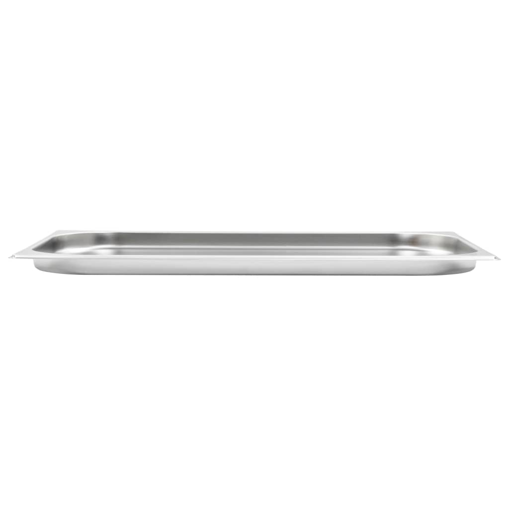 Gastronormbakken 4 st GN 1/1 20 mm roestvrij staal