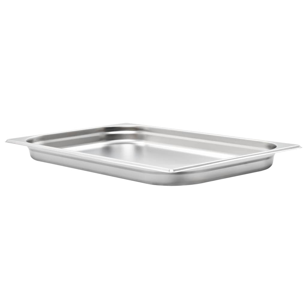Gastronormbakken 4 st GN 1/1 40 mm roestvrij staal
