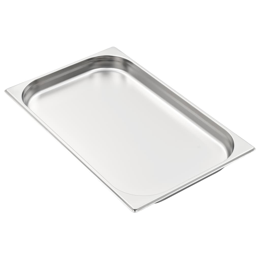 Gastronormbakken 4 st GN 1/1 40 mm roestvrij staal