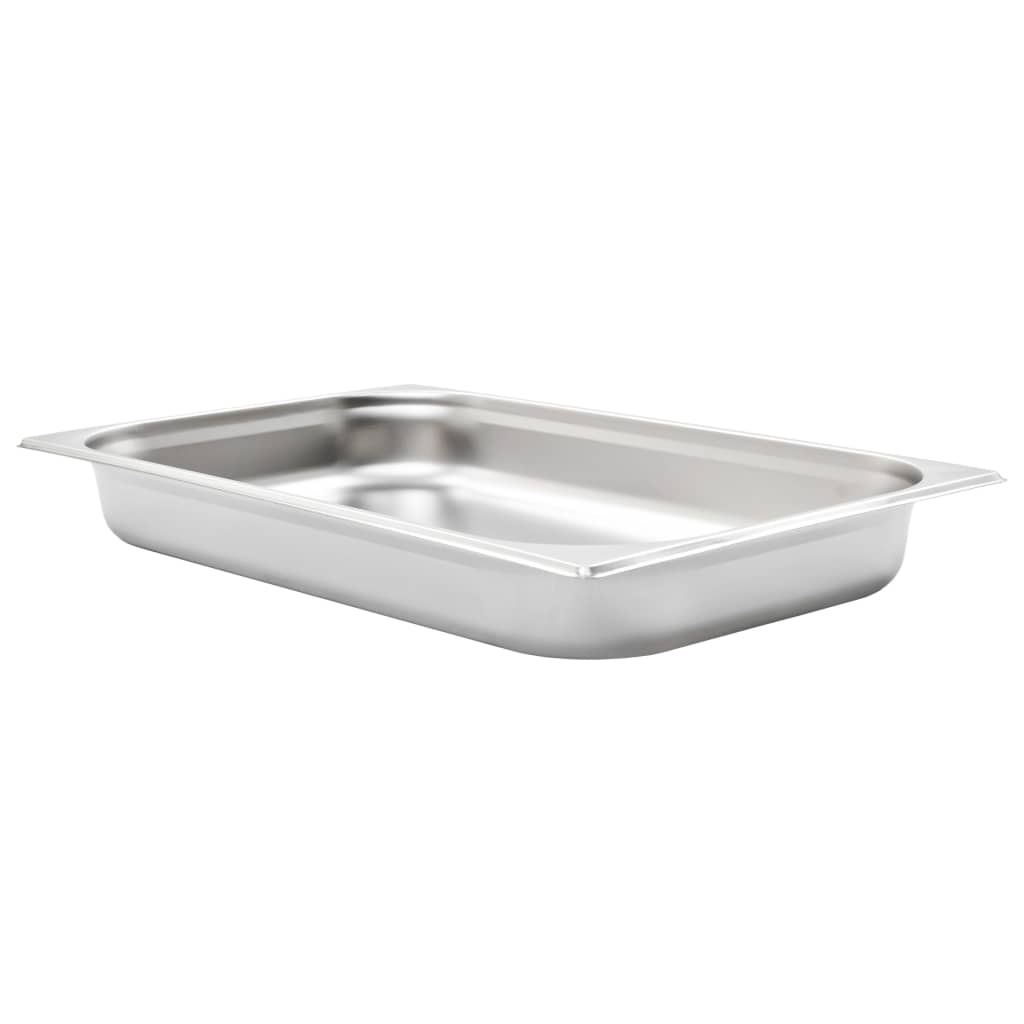 Gastronormbakken 4 st GN 1/1 65 mm roestvrij staal
