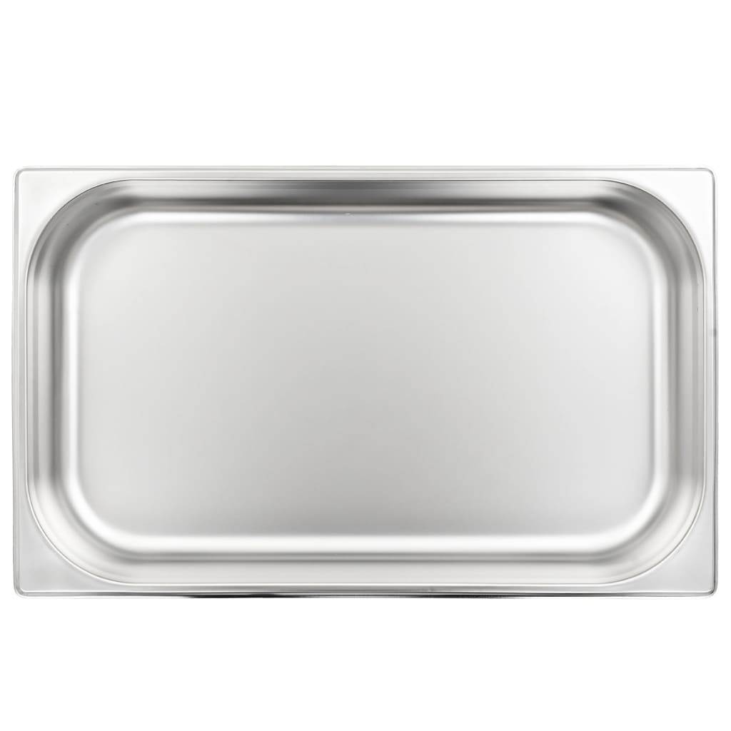 Gastronormbakken 4 st GN 1/1 65 mm roestvrij staal