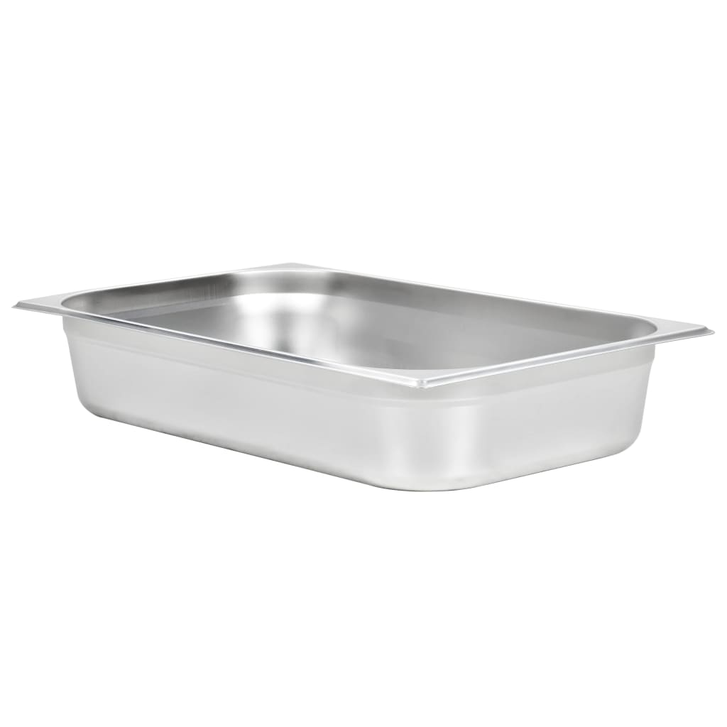 Gastronormbakken 4 st GN 1/1 100 mm roestvrij staal