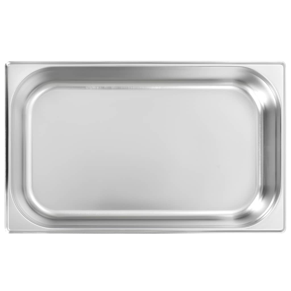 Gastronormbakken 4 st GN 1/1 100 mm roestvrij staal