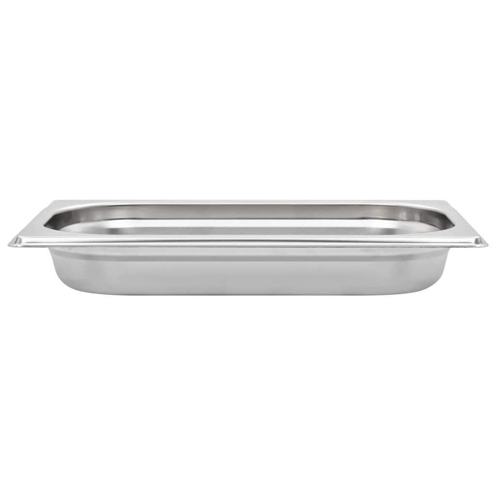 Gastronormbakken 12 st GN 1/4 40 mm roestvrij staal