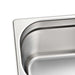 Gastronormbakken 4 st GN 1/4 150 mm roestvrij staal