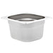 Gastronormbakken 12 st GN 1/6 100 mm roestvrij staal