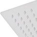Regendouchekoppen 2 st 20x20 cm roestvrij staal