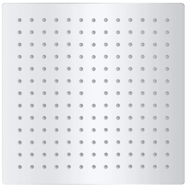 Regendouchekop 2 st 25x25 cm roestvrij staal