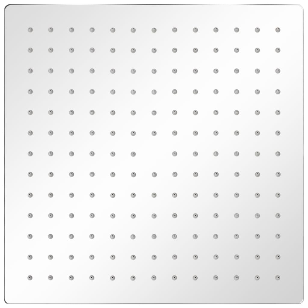 Regendouchekop 2 st 30x30 cm roestvrij staal