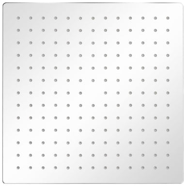 Regendouchekop 2 st 30x30 cm roestvrij staal