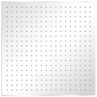 Regendouchekop 2 st 50x50 cm roestvrij staal