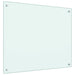 Spatscherm keuken 70x60 cm gehard glas melkwit