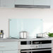 Spatscherm keuken 80x40 cm gehard glas melkwit