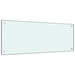 Spatscherm keuken 100x40 cm gehard glas melkwit