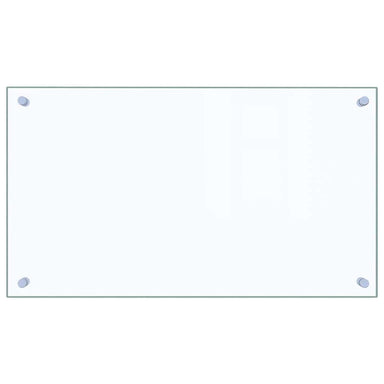 Spatscherm keuken 70x40 cm gehard glas transparant