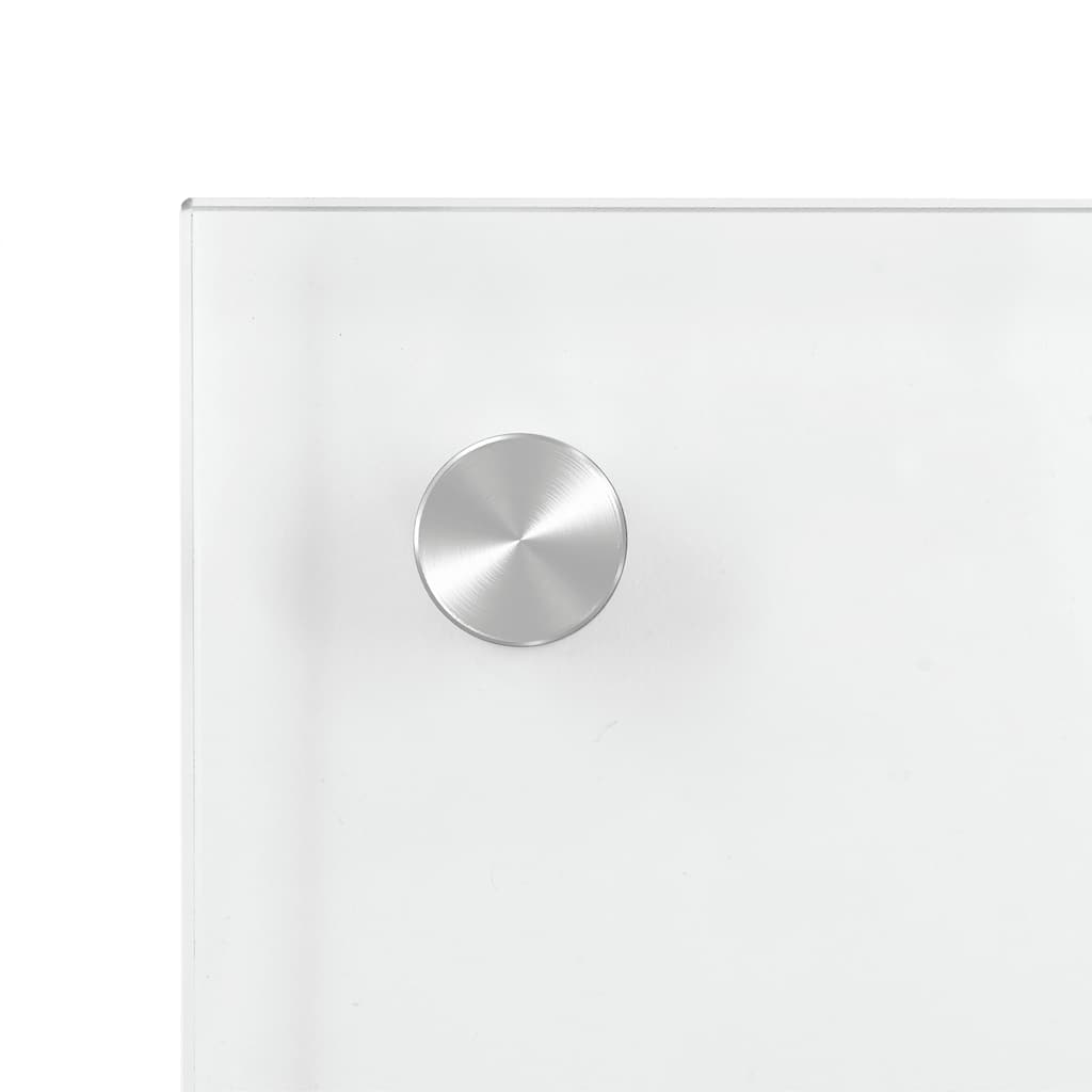 Spatscherm keuken 70x50 cm gehard glas transparant