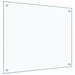 Spatscherm keuken 70x60 cm gehard glas transparant