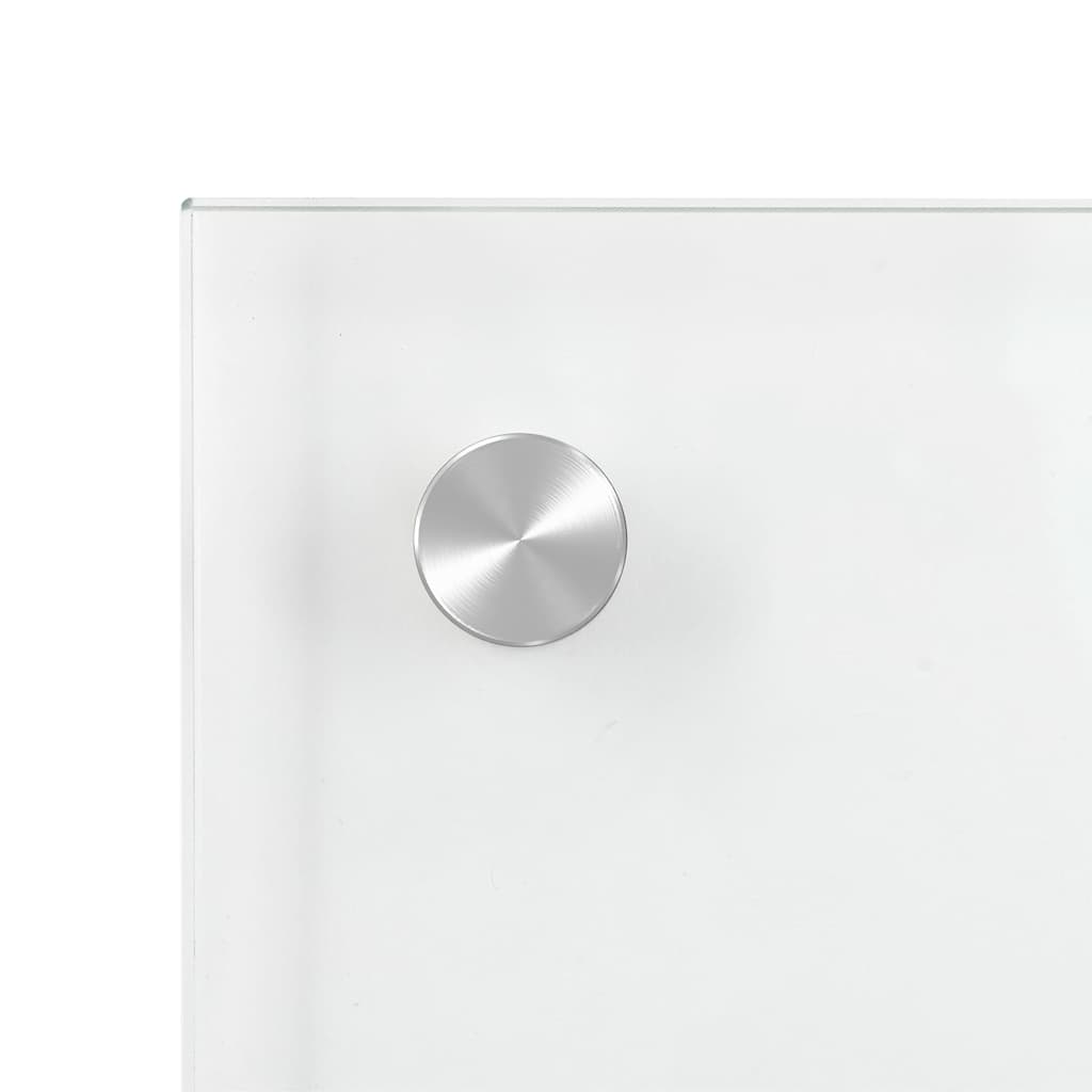 Spatscherm keuken 80x40 cm gehard glas transparant