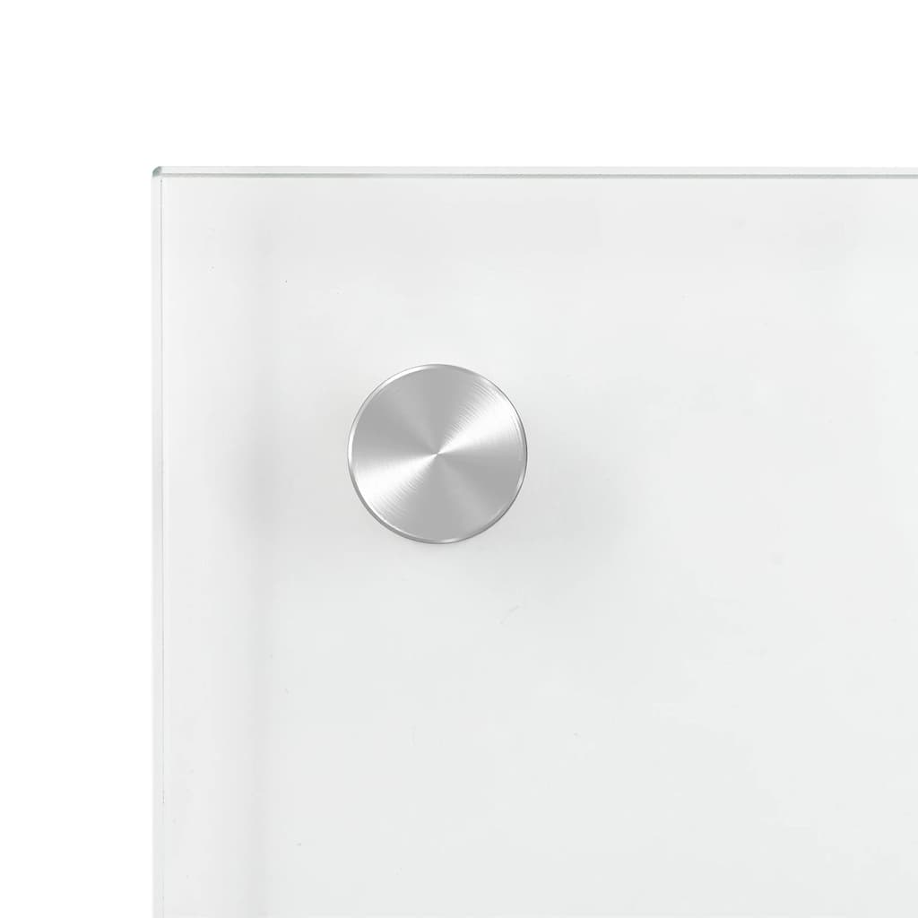 Spatscherm keuken 80x50 cm gehard glas transparant