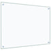Spatscherm keuken 80x60 cm gehard glas transparant