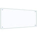 Spatscherm keuken 90x40 cm gehard glas transparant