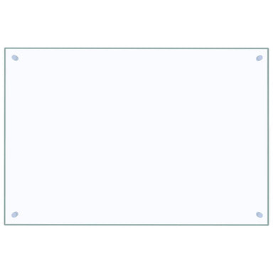 Spatscherm keuken 90x60 cm gehard glas transparant