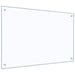 Spatscherm keuken 90x60 cm gehard glas transparant