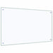Spatscherm keuken 100x60 cm gehard glas transparant