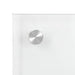 Spatscherm keuken 100x60 cm gehard glas transparant