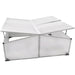 Koude bak met 4 deksels 108x110x41 cm