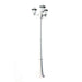 Tuinlantaarn Kingston 3-arms 215 cm wit