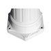 Tuinlantaarn Kingston 3-arms 215 cm wit