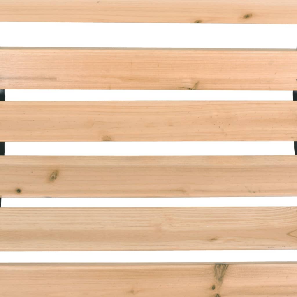 Tuinbank 122 Cm Hout Rozen