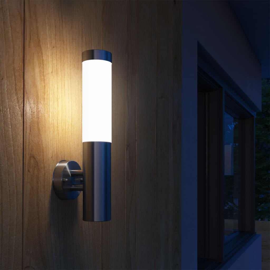 Wandlamp voor binnen en buiten waterdicht RVS