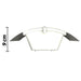 Buitenlamp RVS Falerna 2 st