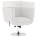 Barstoelen 2 st kunstleer wit