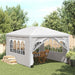 Partytent 3x4 m wit