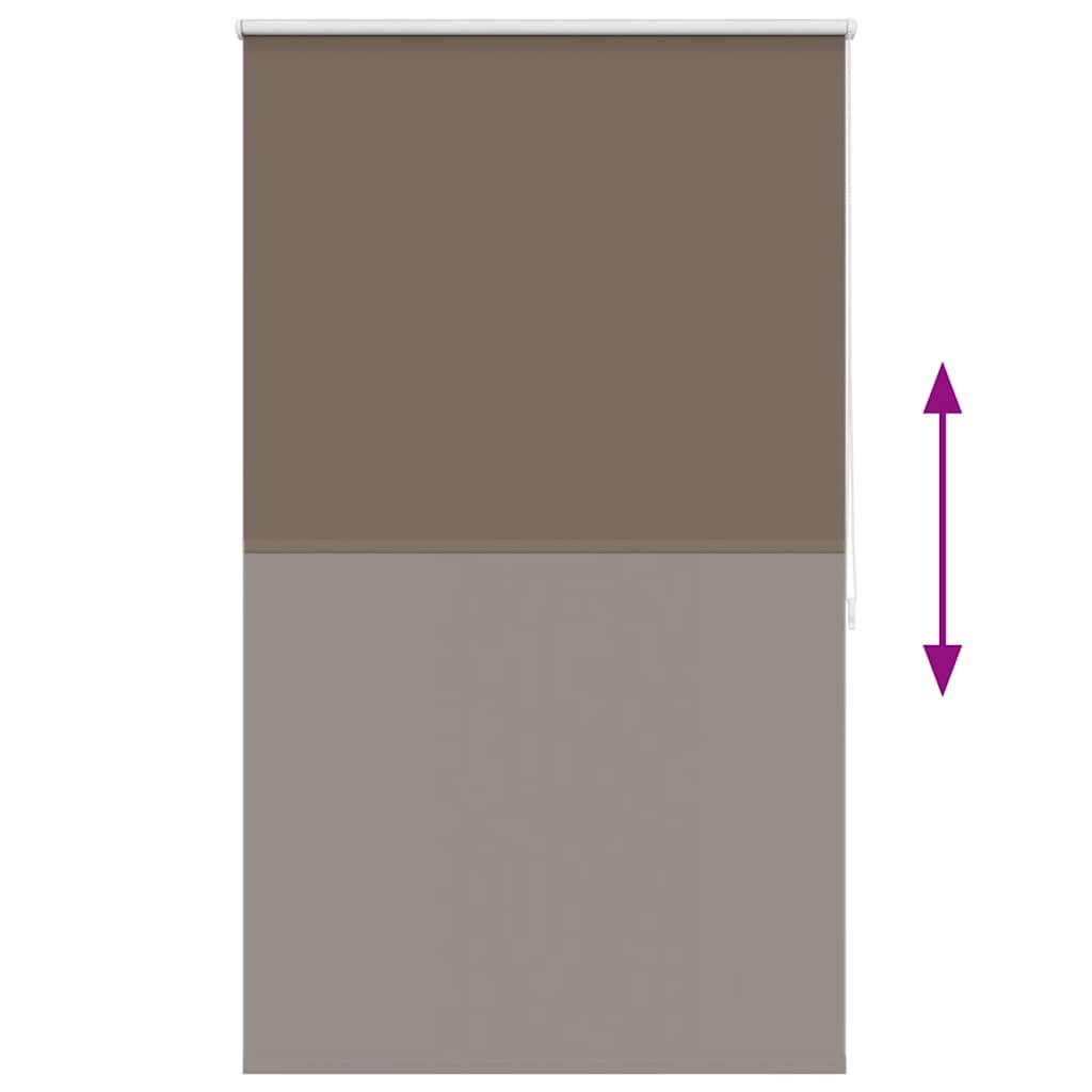 Rolgordijn verduisterend 104,4 x 175 cm stofbreedte 100 cm koffiebruin