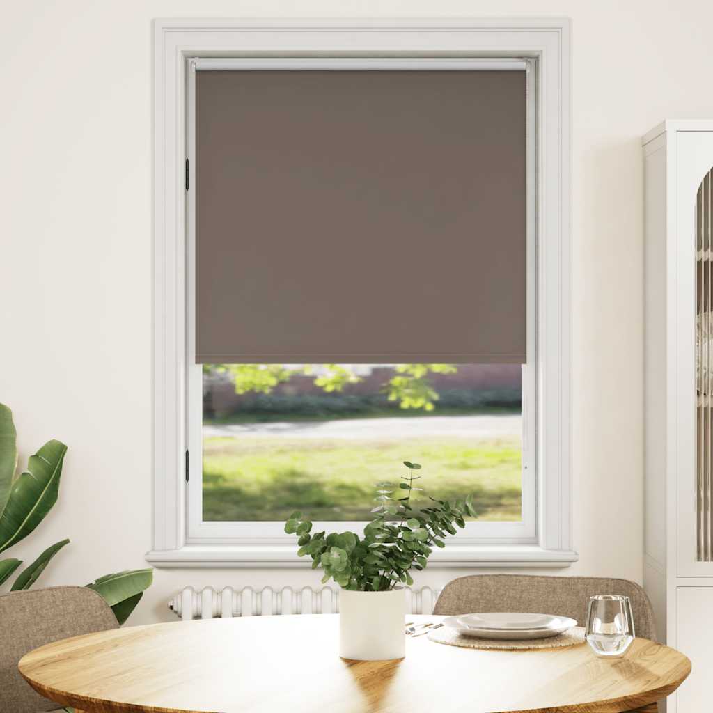 Rolgordijn verduisterend 104,4 x 175 cm stofbreedte 100 cm koffiebruin