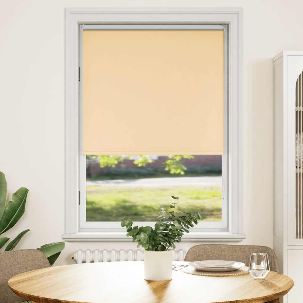 Rolgordijn verduisterend 124,4 x 175 cm stofbreedte 120 cm beige