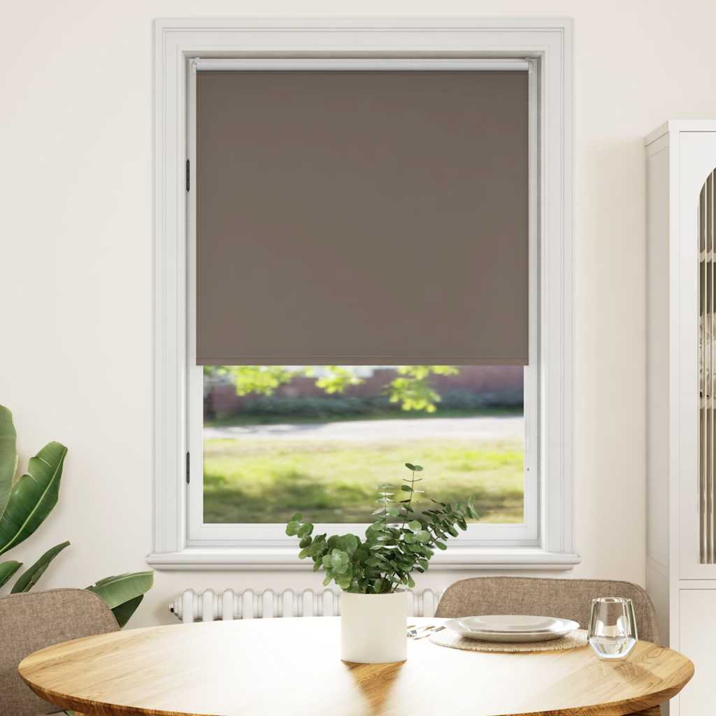 Rolgordijn verduisterend 124,4 x 175 cm stofbreedte 120 cm koffiebruin