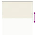Rolgordijn verduisterend 144,4 x 175 cm stofbreedte 140 cm beige