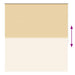 Rolgordijn verduisterend 164,4 x 175 cm stofbreedte 160 cm beige