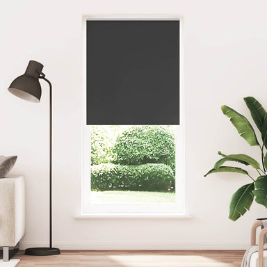Rolgordijn verduisterend 84,4 x 230 cm stofbreedte 80 cm zwart